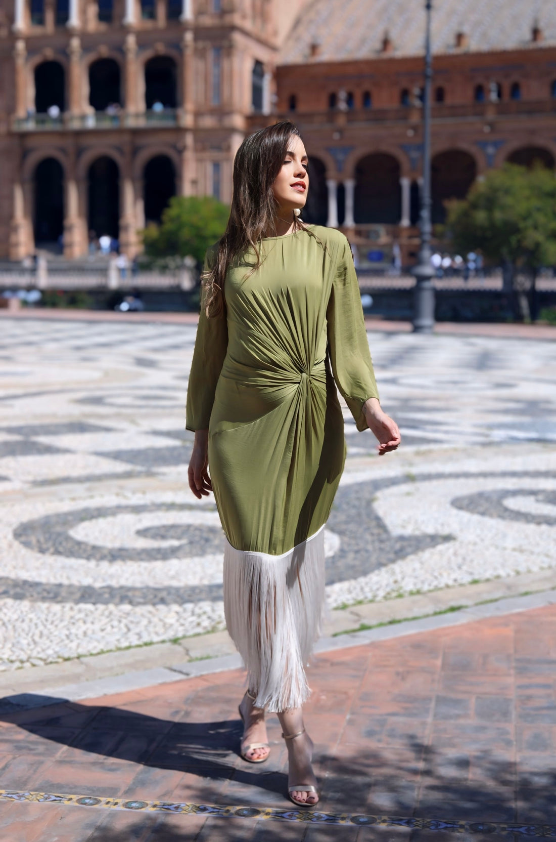 Vestido Luz Oliva
