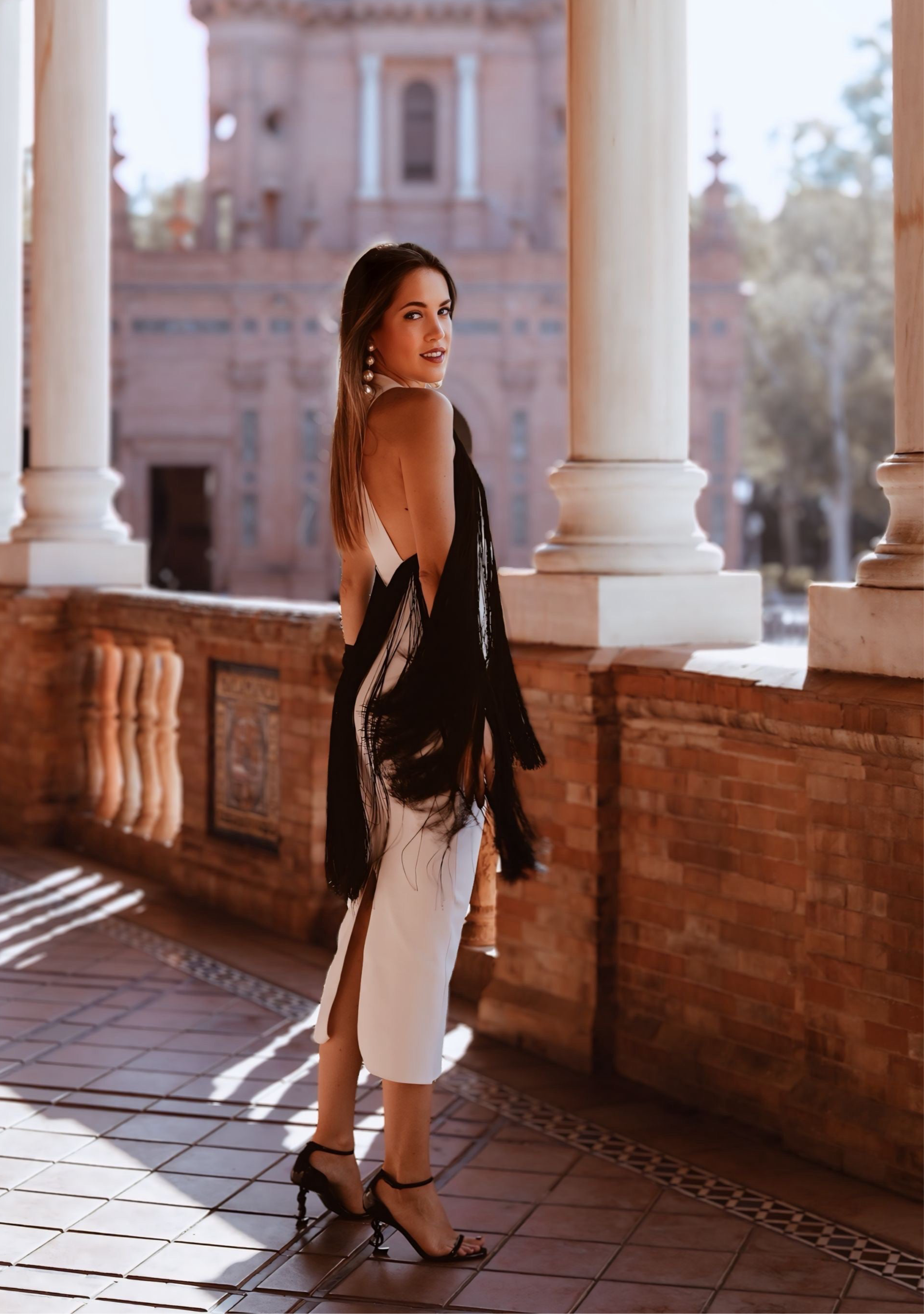 Vestido Paola Marfil