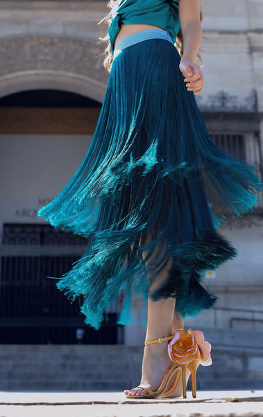 Falda Bela Esmeralda