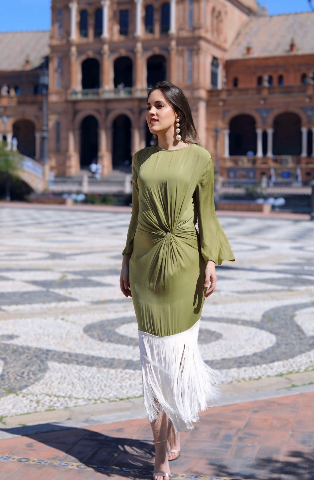 Vestido Luz Oliva
