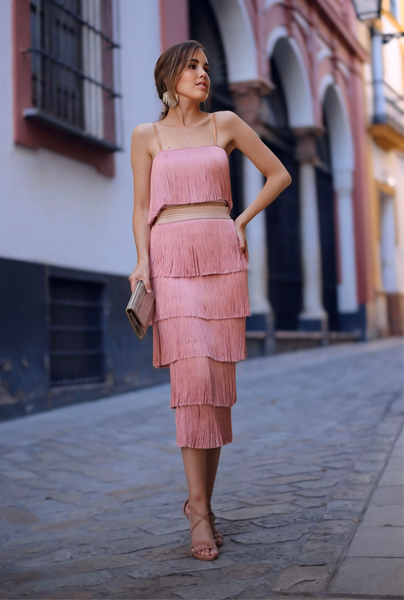 Falda Alma Rosa Nude