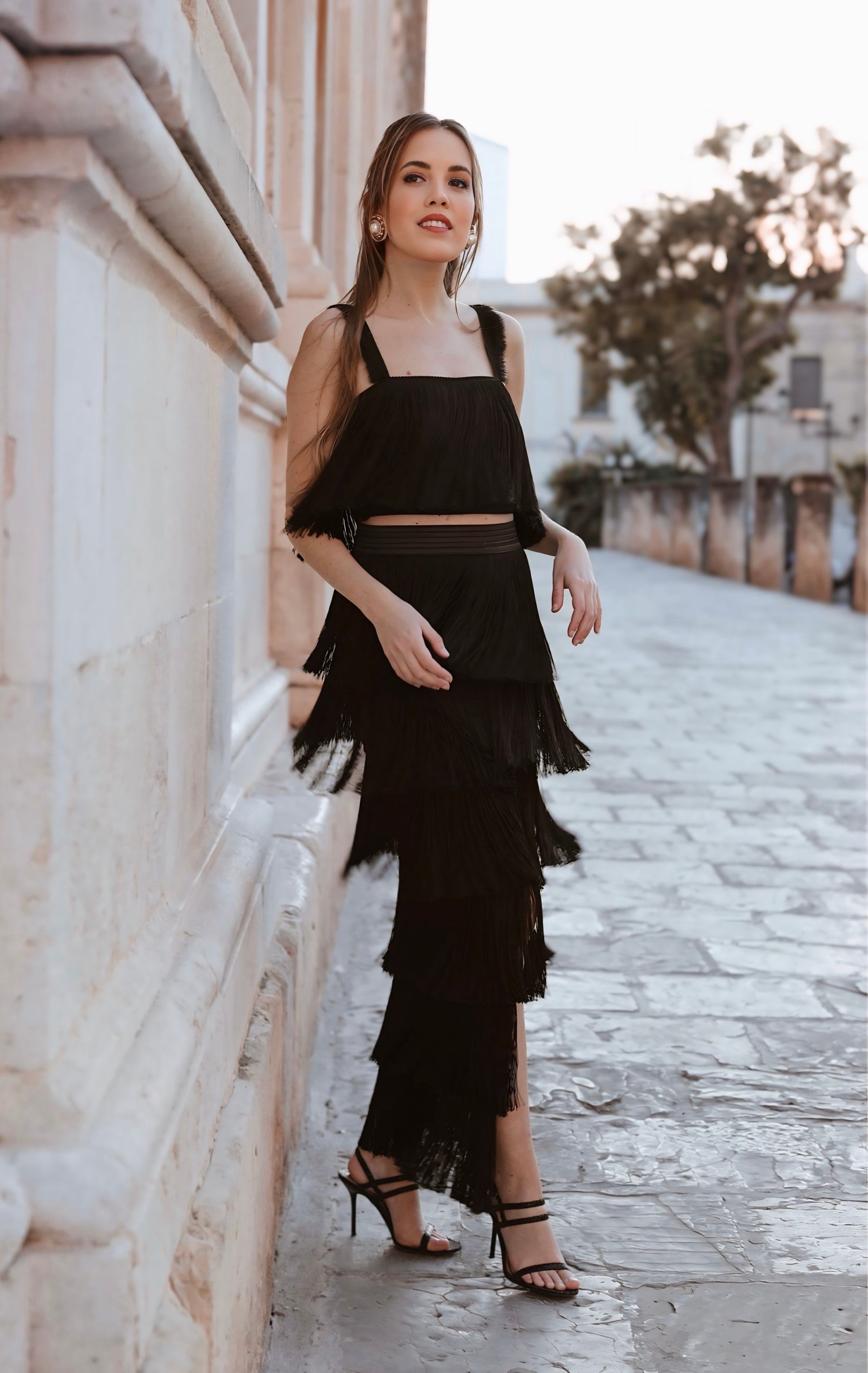 Falda Bruna negra