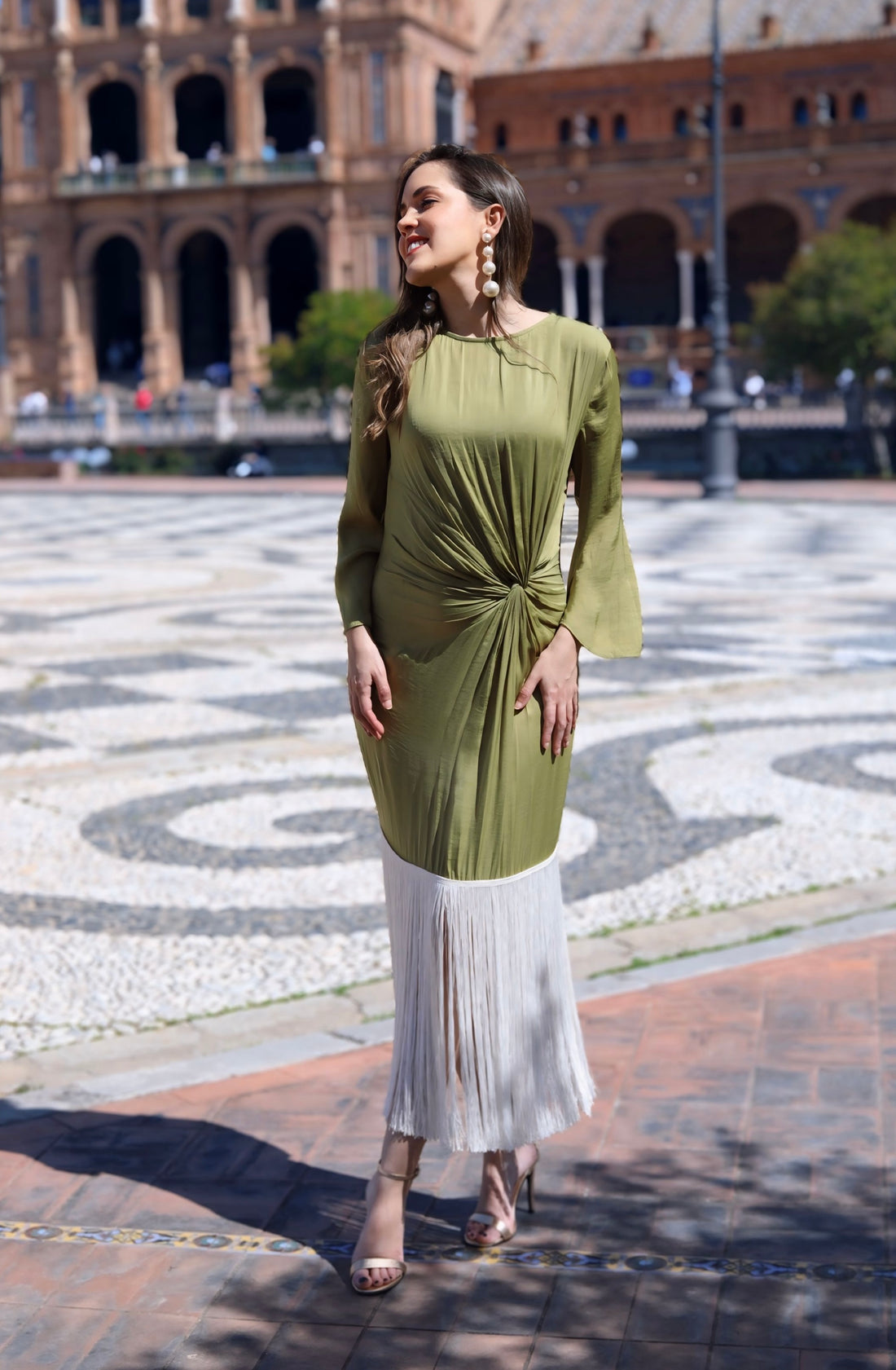 Vestido Luz Oliva