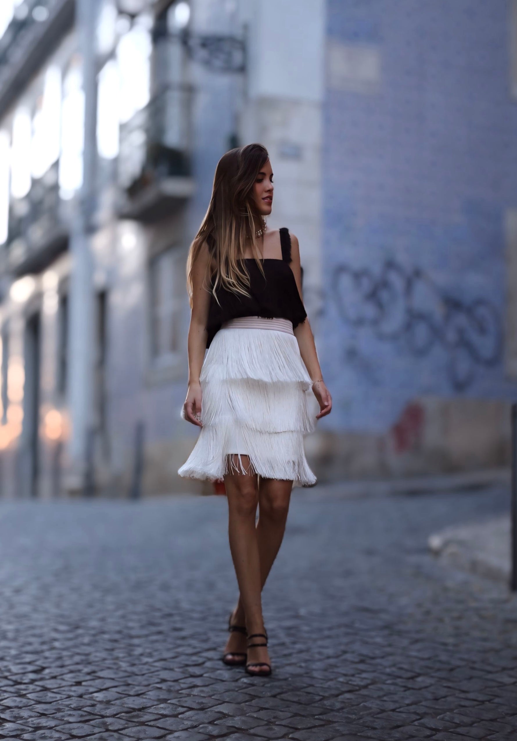 Falda Mara Marfil