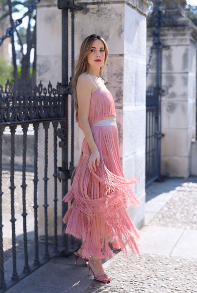 Falda Bela Rosa Nude