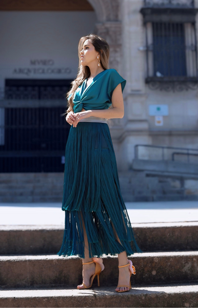 Falda Bela Esmeralda