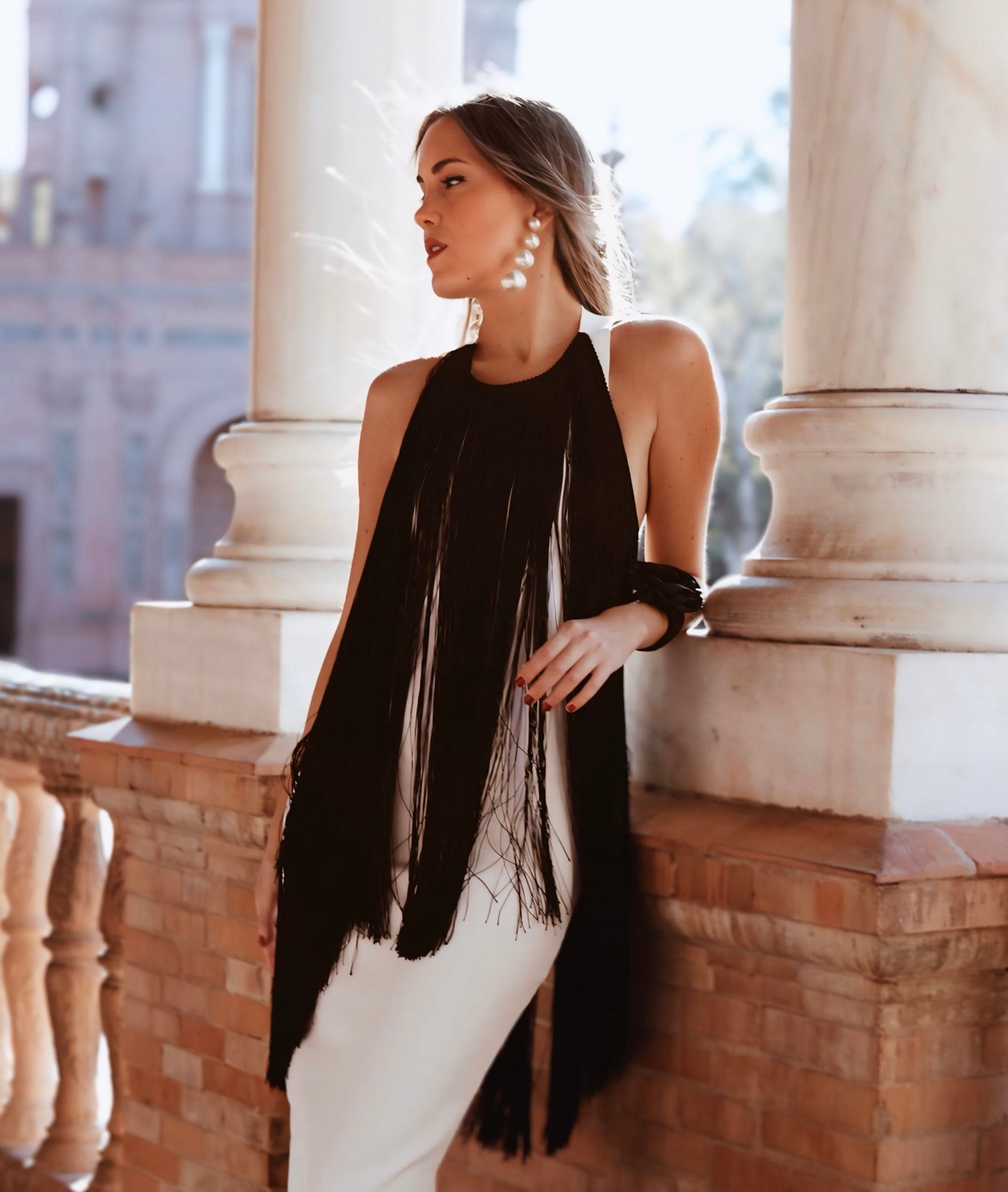 Vestido Paola Marfil