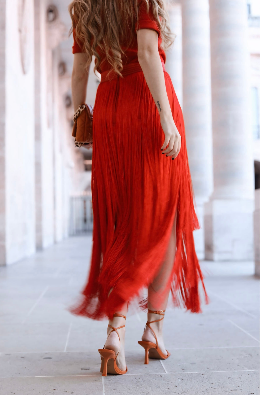 Falda Bela Roja