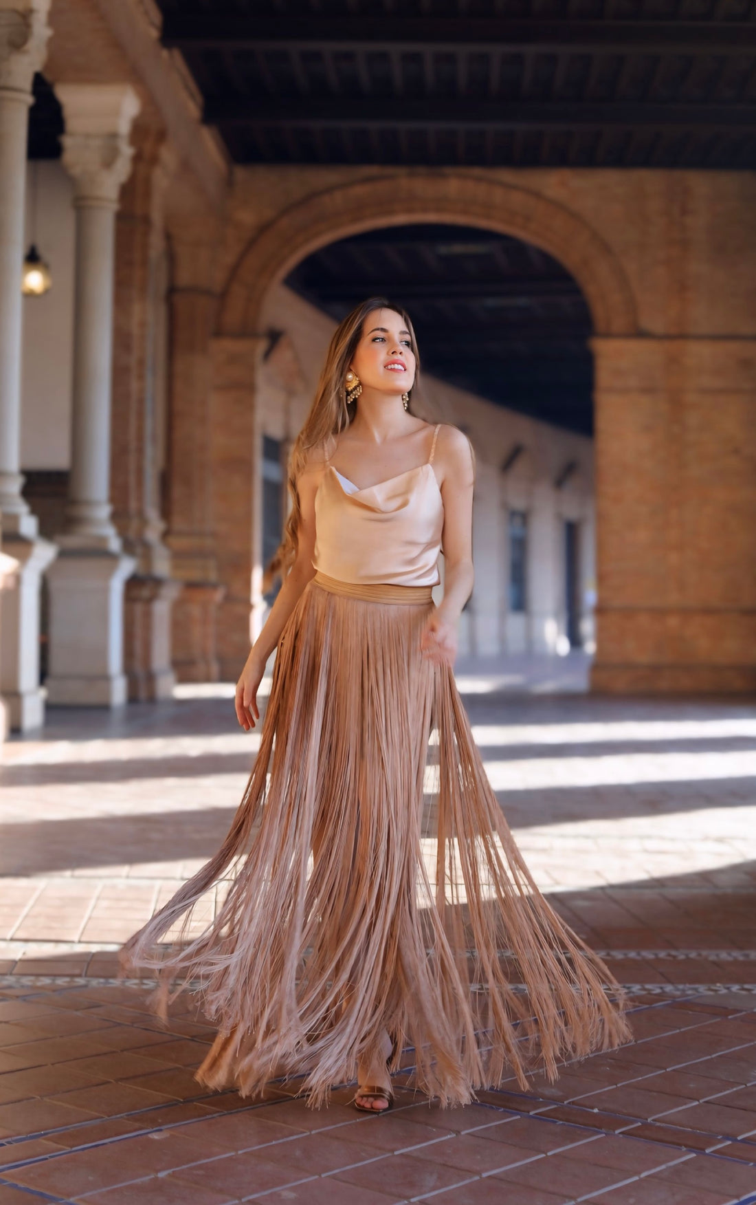 Falda Pippa Ocre