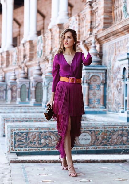 Falda Malena Buganvilla