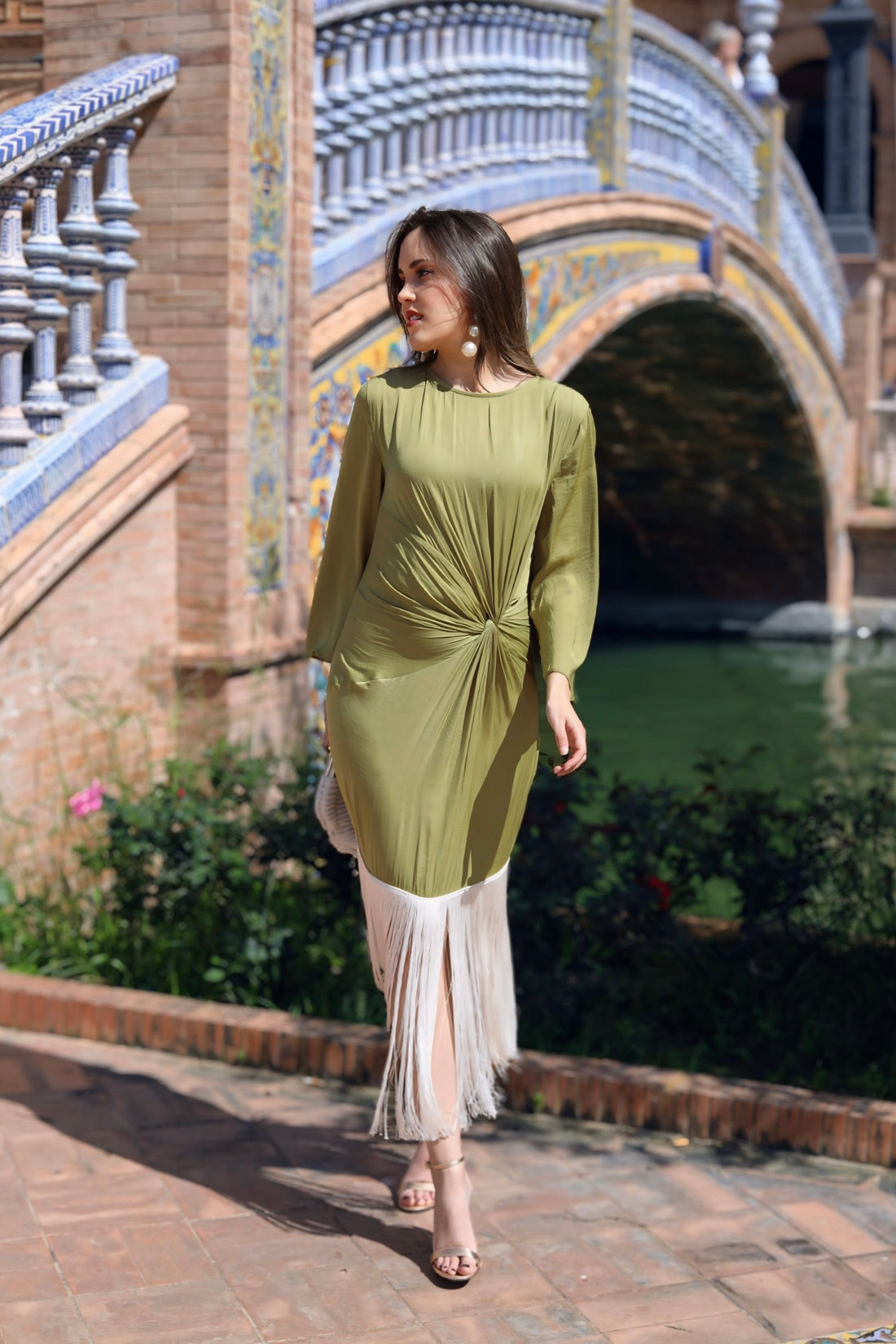 Vestido Luz Oliva