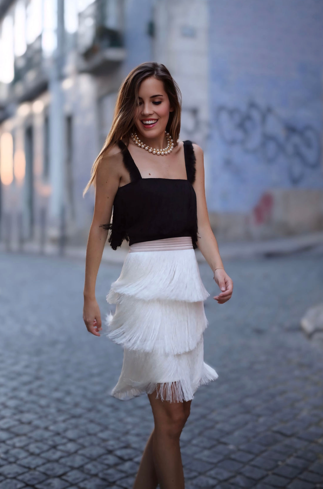 Falda Mara Marfil