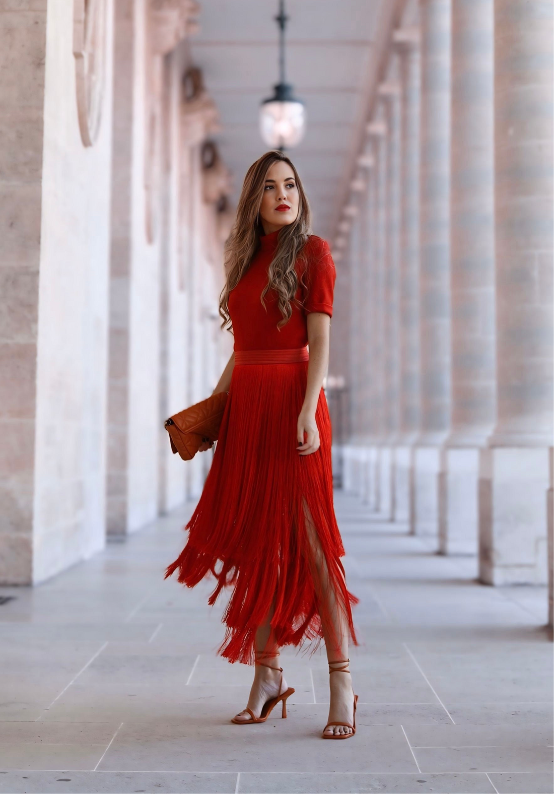 Falda Bela Roja