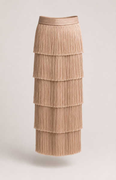 Falda Alma Champán