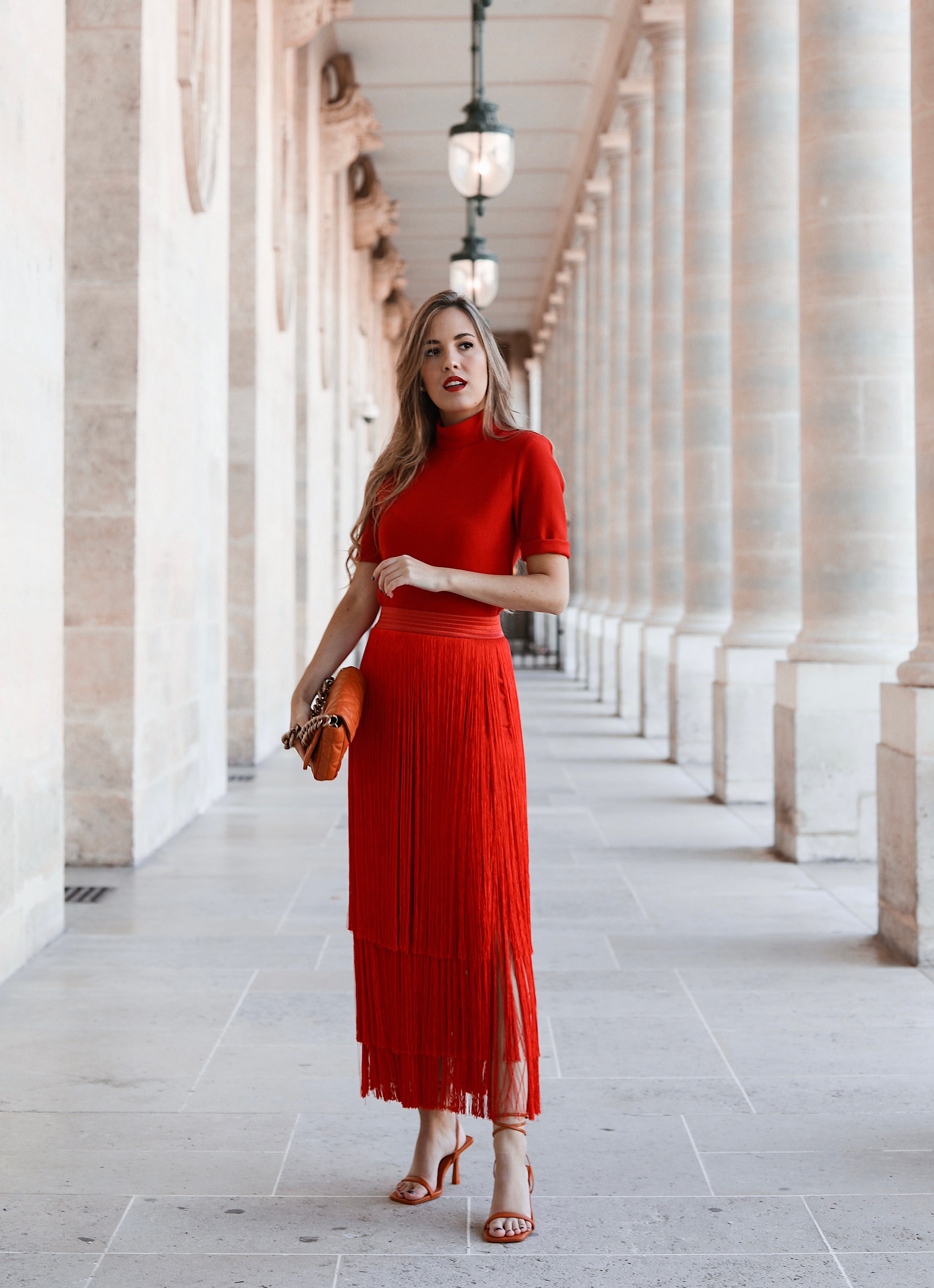 Falda Bela Roja – Isabel