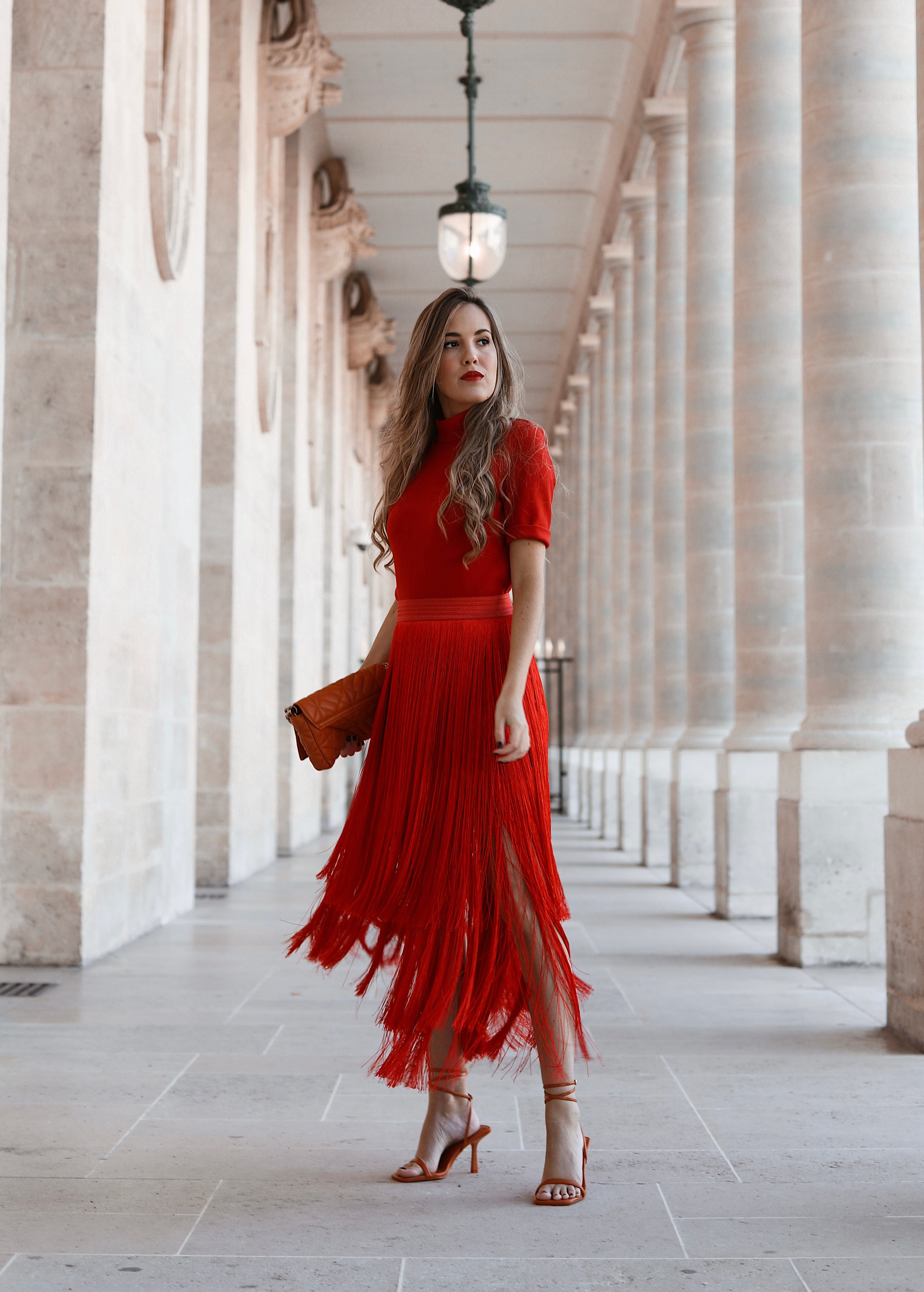 Falda Bela Roja