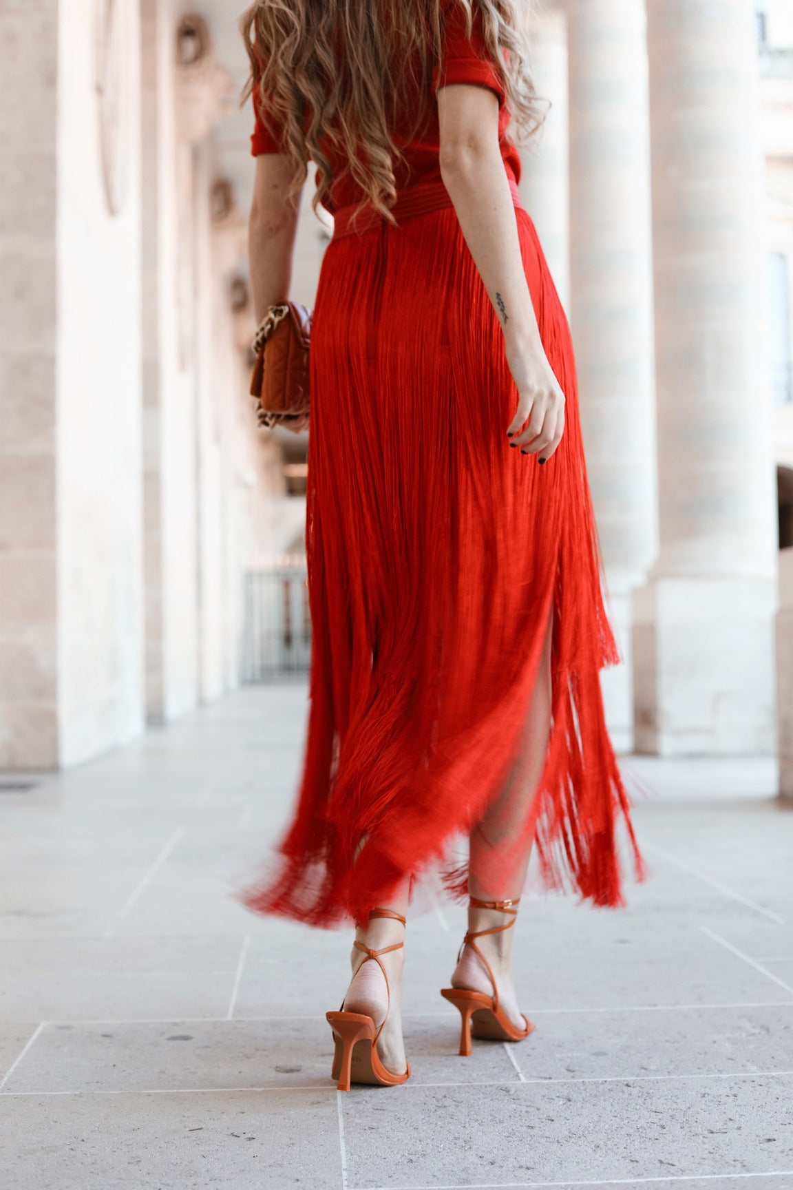 Falda Bela Roja – Isabel Ogallar